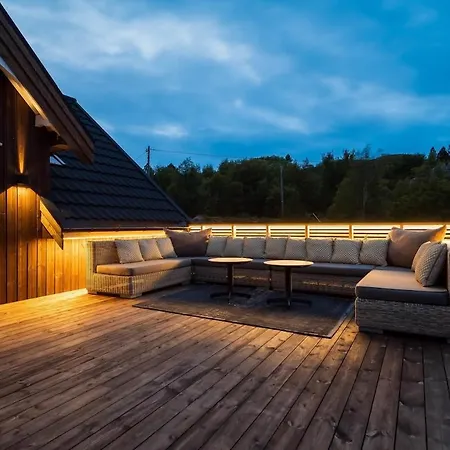 别墅 Kvitsand Ocean Castle Hitra